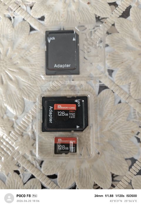 Карта памет / Memory card/2 броя