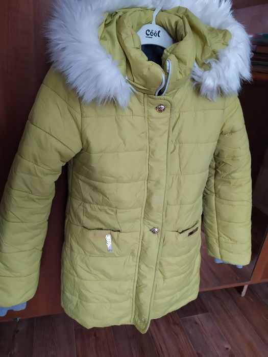 Куртки зимние для девочки. Рост 152