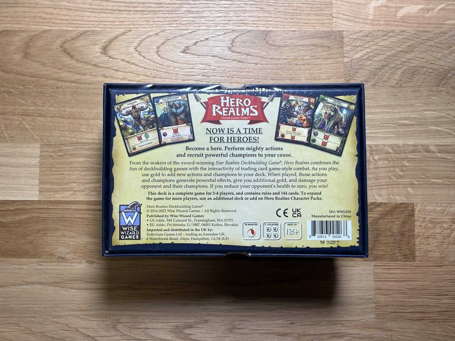 Hero Realms бордова игра