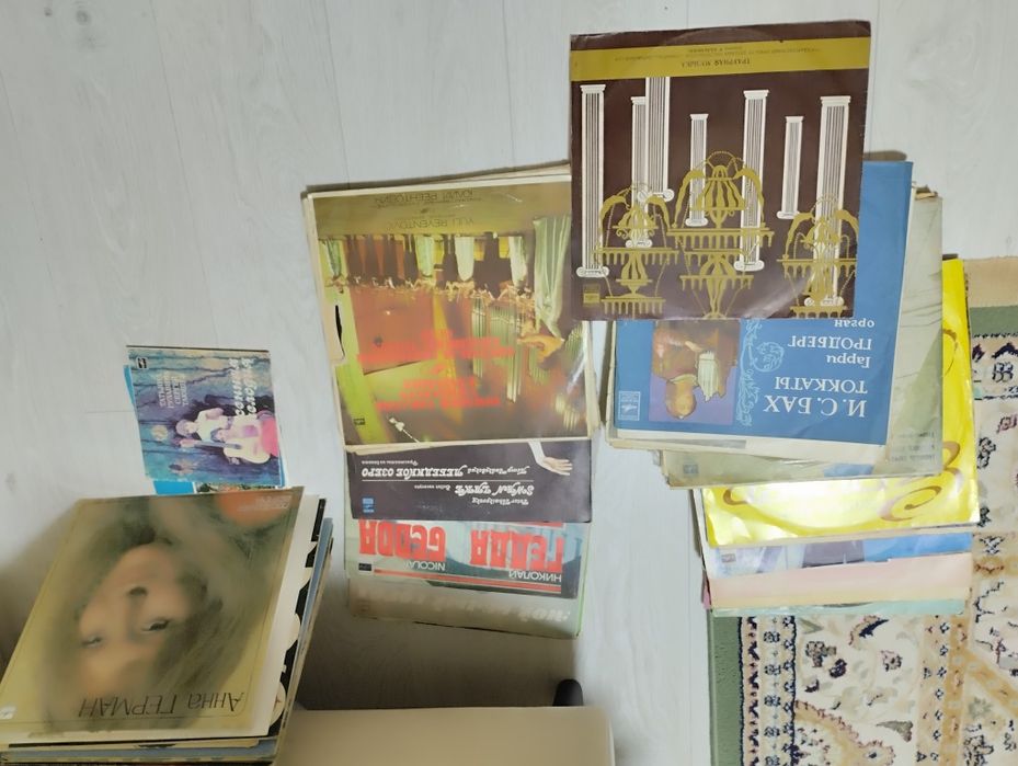 Виниловые пластинки, разные жанры