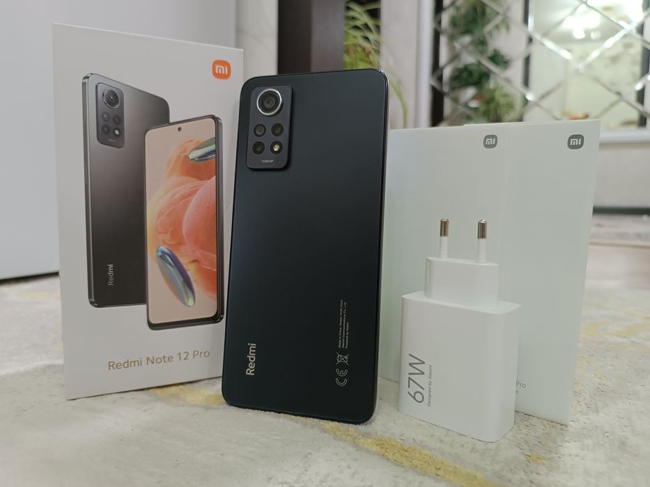 XIAOMI Note 12 Pro / 256Гб Весь комплект.