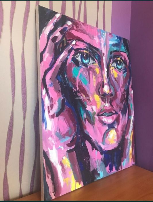 Арт, лице, картина