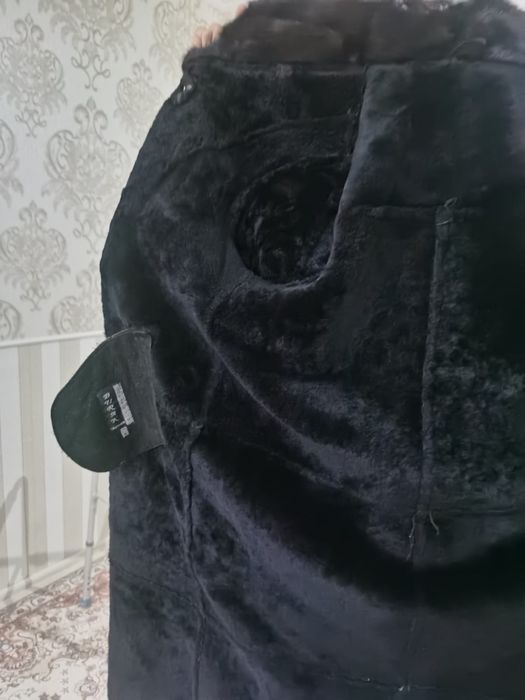 Женская зимняя дубленка