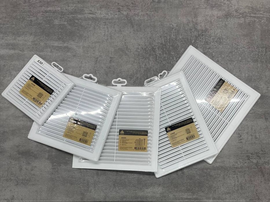 Вентиляторы, вентиляционные решётки