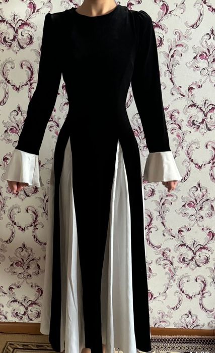 Платье, женск, велюровое