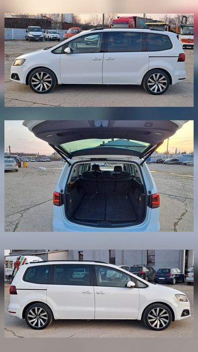 Seat Alhambra 2.0 TDI 150 cp EURO 6 DSG 7 locuri an 12.2016 VW SHARAN FORD GALAXY preț  9500 euro NEGOCIABIL