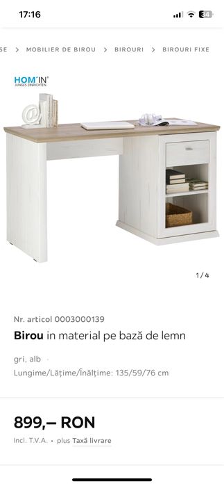 Vand Birou Hom'In  Xxx-lutz nou