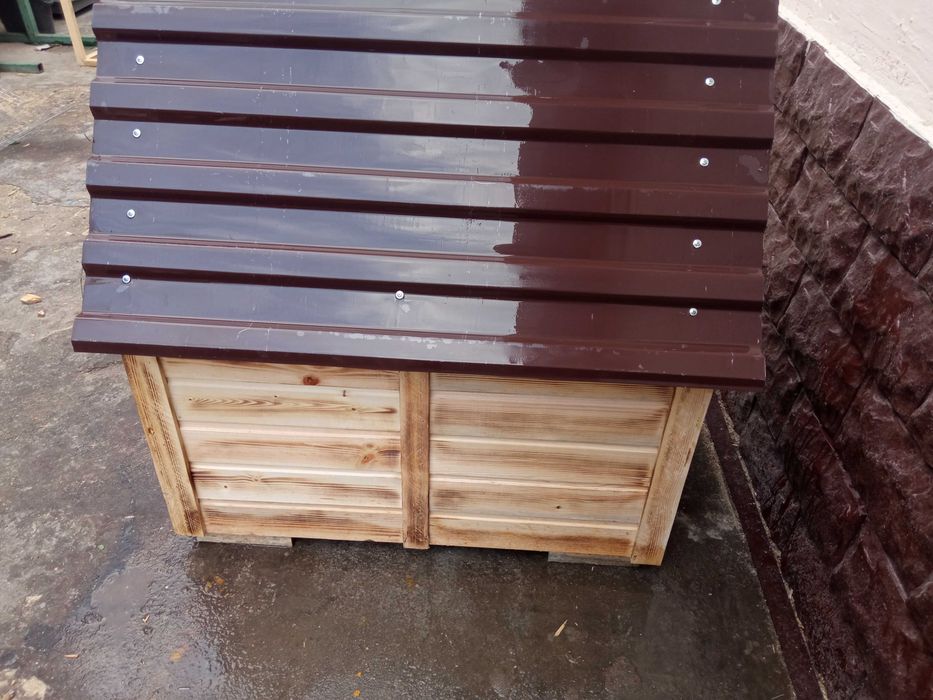 будка для средней собаки  д90 ш50 в90