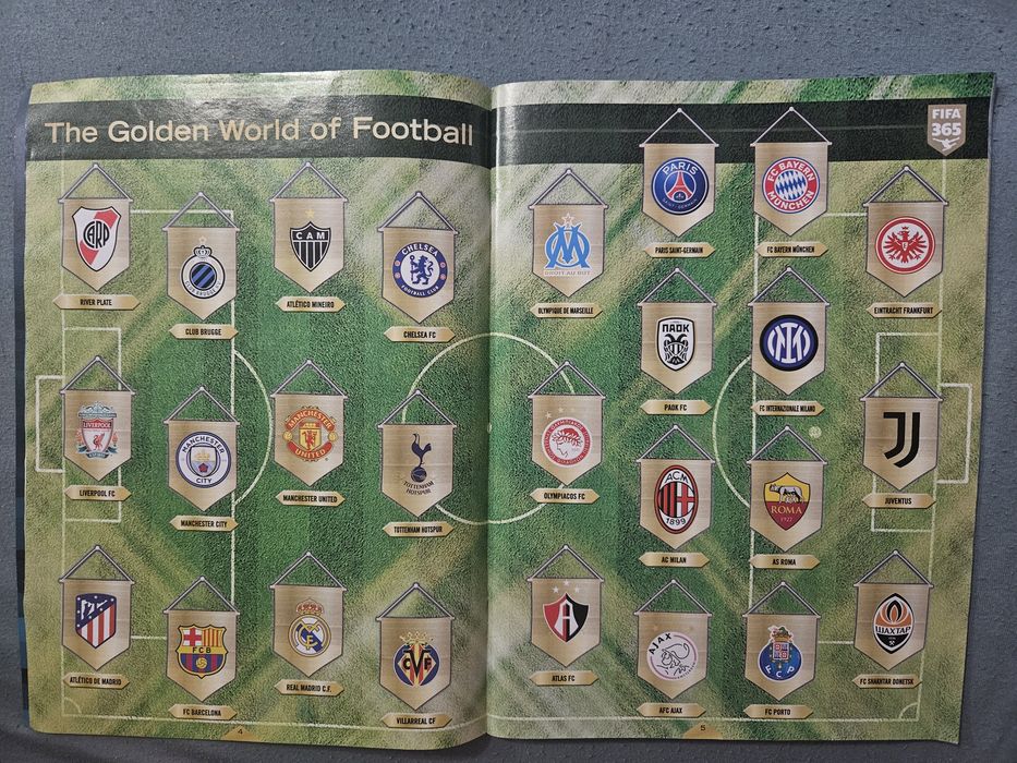 Album fotbal Panini fifa 365,anul 2023