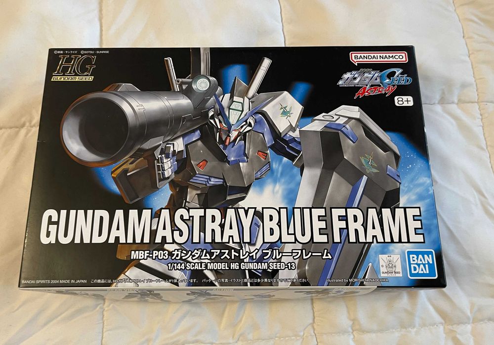 Gundam Astray Blue Frame – сглобен, пълен комплект