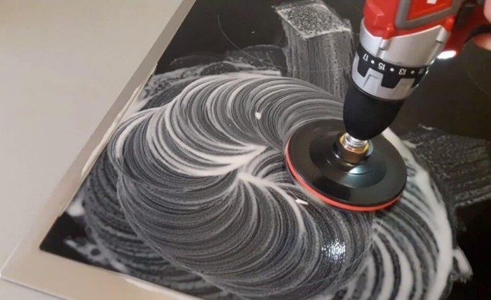 Полировка кухонной плитки