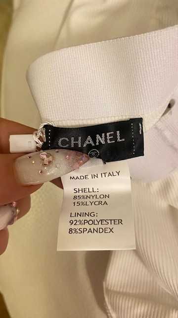 Комплект Шанел бюстие и долна част*памук+спандекс