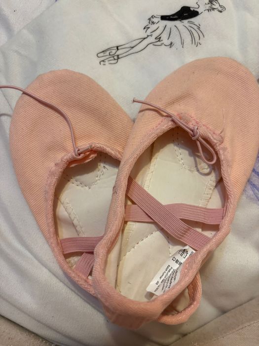 Туфли за балет за момиче - 2 броя