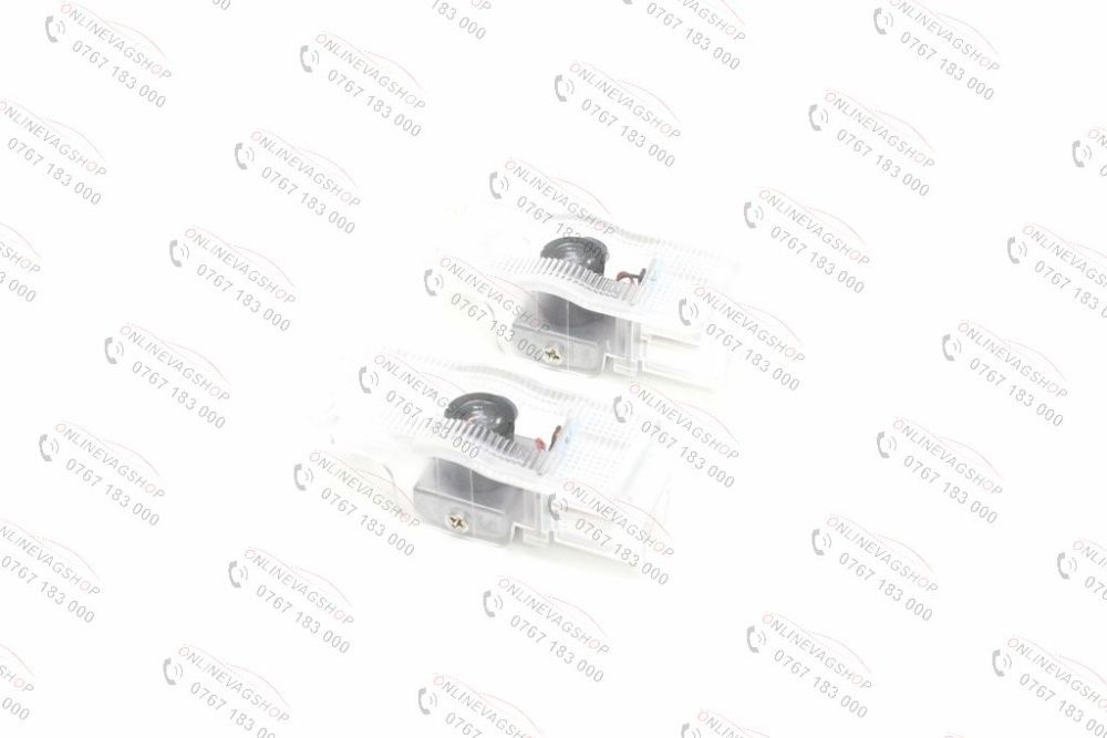 Set 2 lampi Peugeot 307, 406, 407 cu logo 206, 207,306