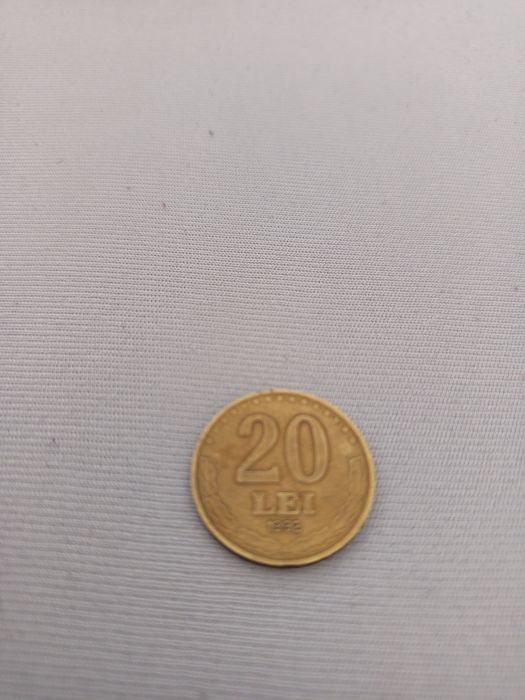Monedă de 20lei din 1992