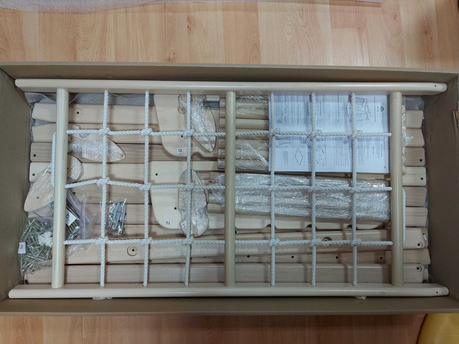 Дървена катерушка Jungle Gym