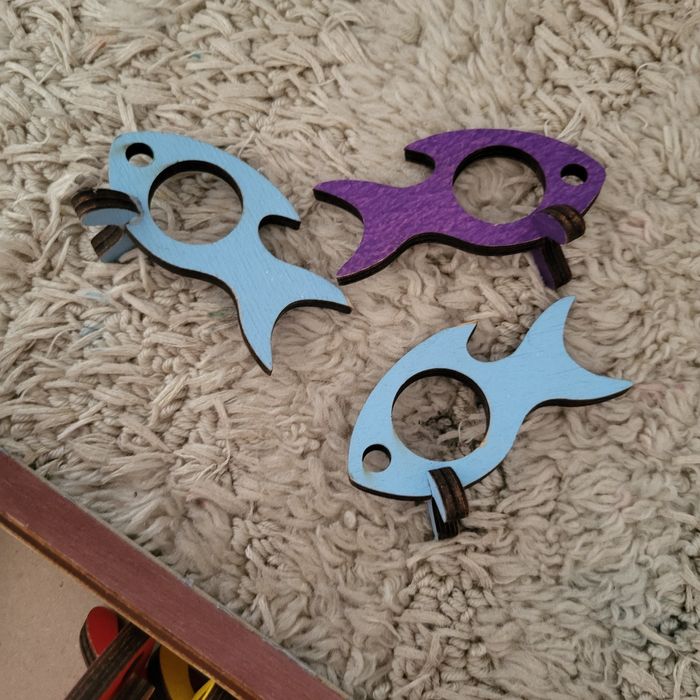 Рыбалка деревянная