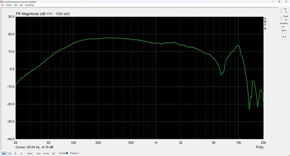 Peerless midrange 10cm denmark.