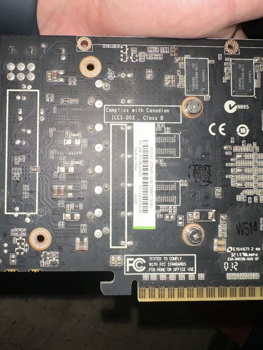 Продам видеокарту ZOTAC GTS450 1gb