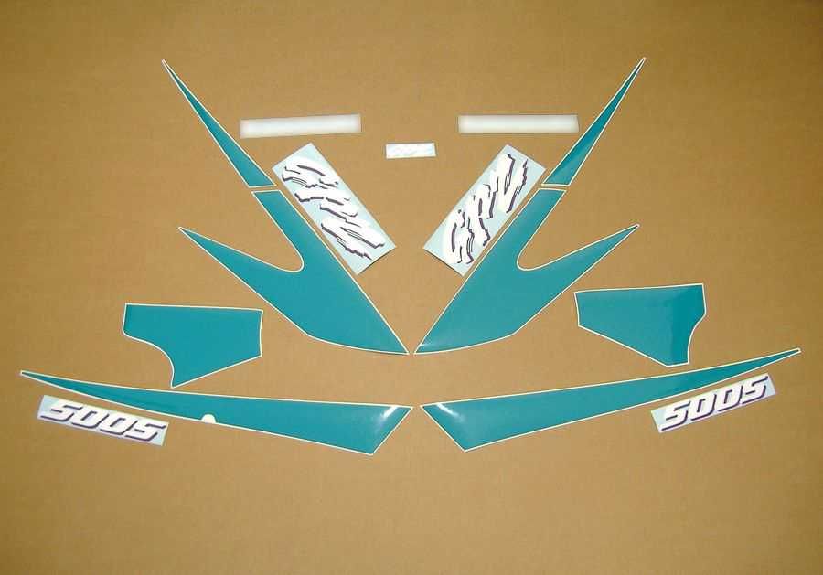 Стикери Kawasaki GPZ 500/1100 1995г.-2001г. лепенки кавазаки гпз 500r