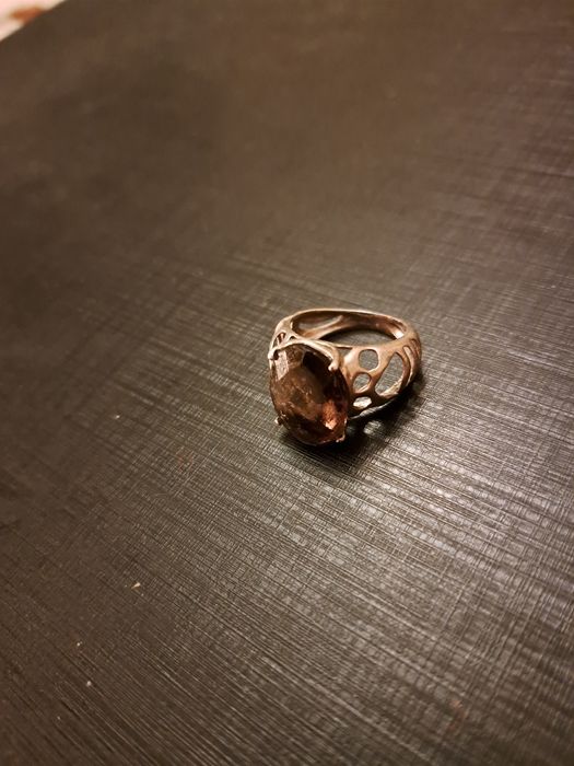 Сребърен дамски пръстен