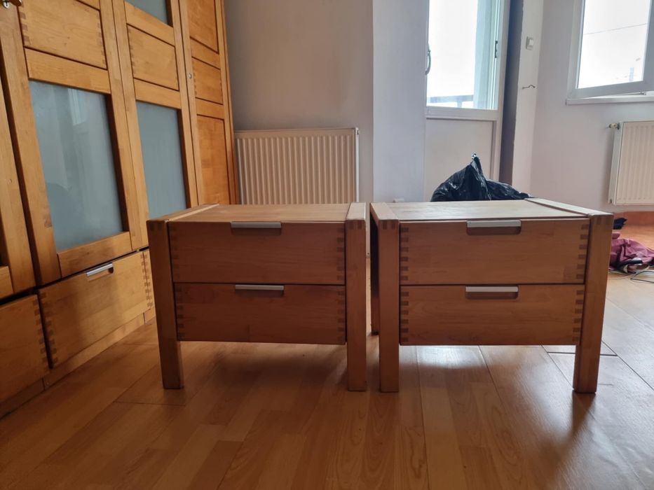 Dulap mare + 2 nopriere cu sertar