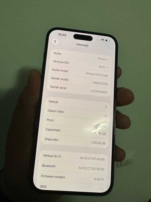 iPhone 14 Pro Max 256 Deep Purple