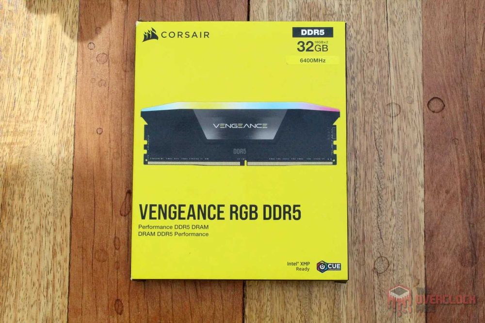 CORSAIR Vengeance RGB DDR5 RAM 64GB (2x32GB) 6400MHz