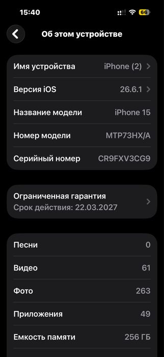 Айфон 15 256гб Розовый