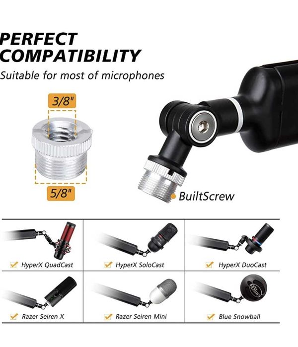 Универсальный Держатель для Микрофонов до 1.6кг Есть доставка