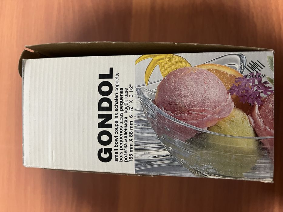 Лодочки для мороженого