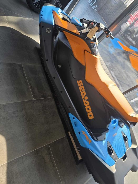 Sea-Doo Spark Trixx 90 For 3 90 HP Gulfstream Blue / Orange Crush, iBR Moto Bike Shop Timisoata TBI Bank