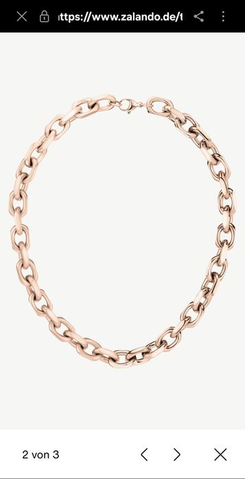 Tamaris дебел ланец от мед.стомана