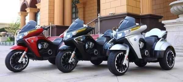 Новый детский мотоцикл в коробке