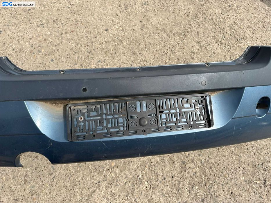Bara Spoiler Spate cu Locas Senzori Parcare cu Imperfectiuni Dacia Logan 1 Berlina Sedan 2004 - 2008 Culoare Albastru Gri [X3373]