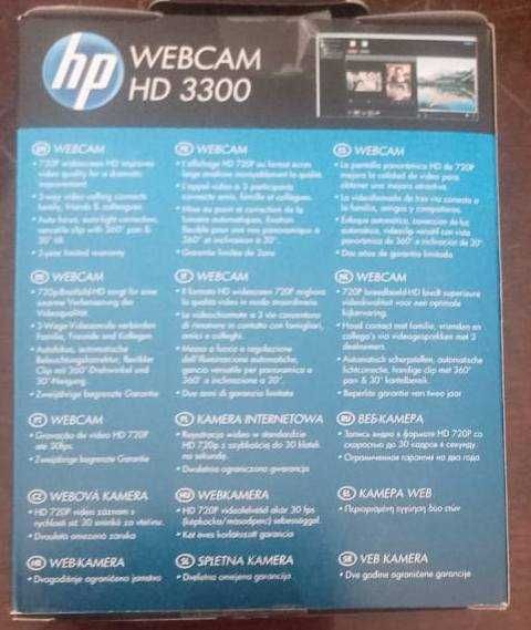 Веб-камера HP HD 3300
