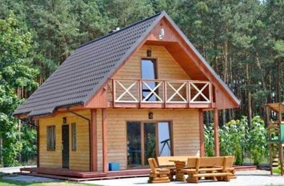 Case modulare moderne pe structura metalica, cabane tip A din lemn