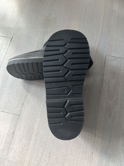 Осенние ботинки замшевые.