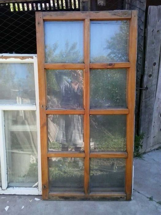 оконные  рамы и дверные полотна б\у