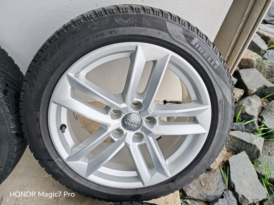 Jante originale audi A4-A5  225 50R17 PIRELLI iarna 2022