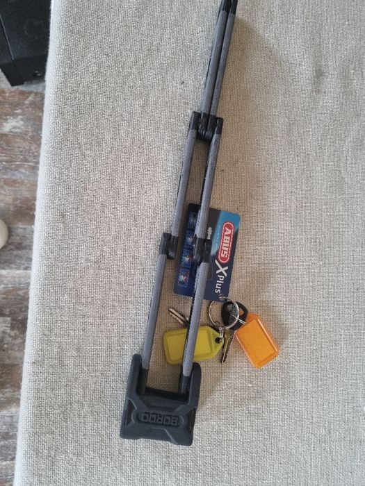 Antifurt bicicleta (lacat) Abus X Plus Bordo. Impecabil.