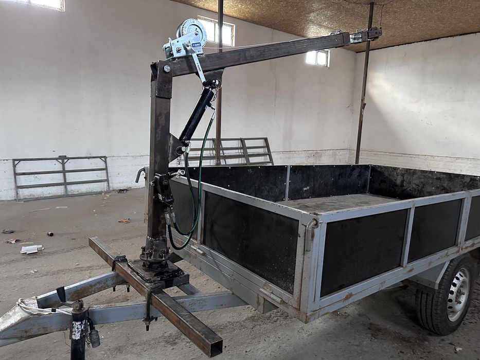 Мини кран, 500 кг! Установка