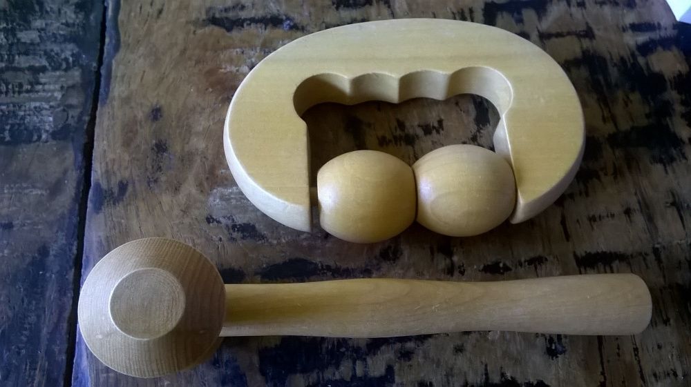 масажор уред за масаж дървен