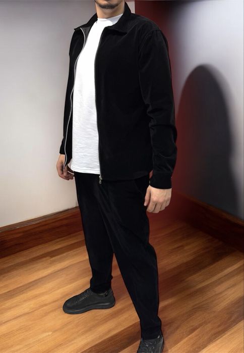 Compleuri Catifea! Camasa+ Pantalon cu sireturi lungi!