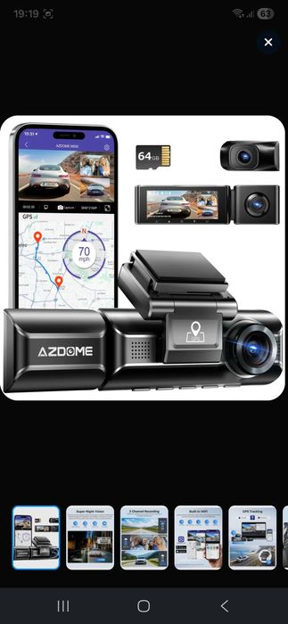 Azdome videoregistrator yangi pachka