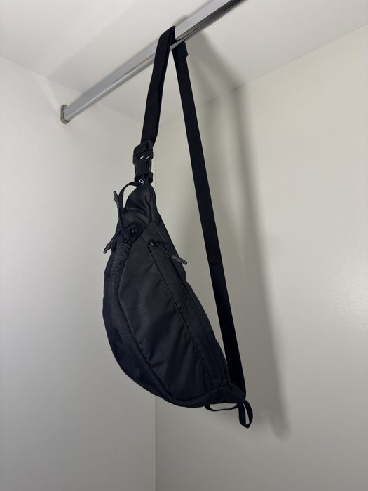 Borseta ripstop 2 buzunare, neagra