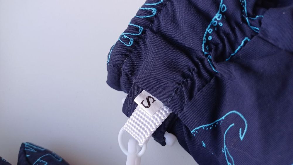 Зимние детские варежки