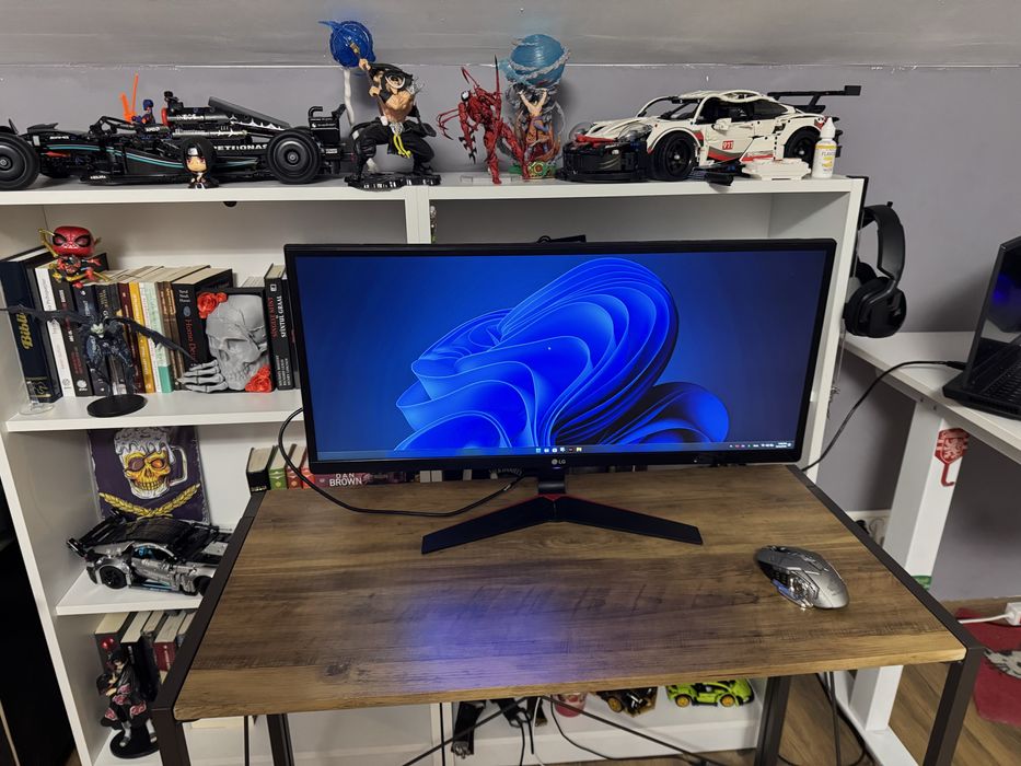 Monitor Gaming LED LG 29 IPS UltraWide UWHD 2K, 1ms USB-C FreeSync Negru 29UM69G