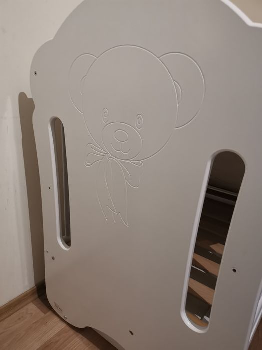 Дървено бебешко/детско легло Lorelli Matrix New с матрак Pierre Cаrdin