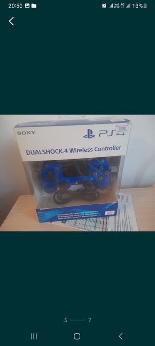Джойстик PS4/5 PC можна для компьютера оригинал куплен за 28900тг